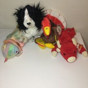 Beanie babies set of four